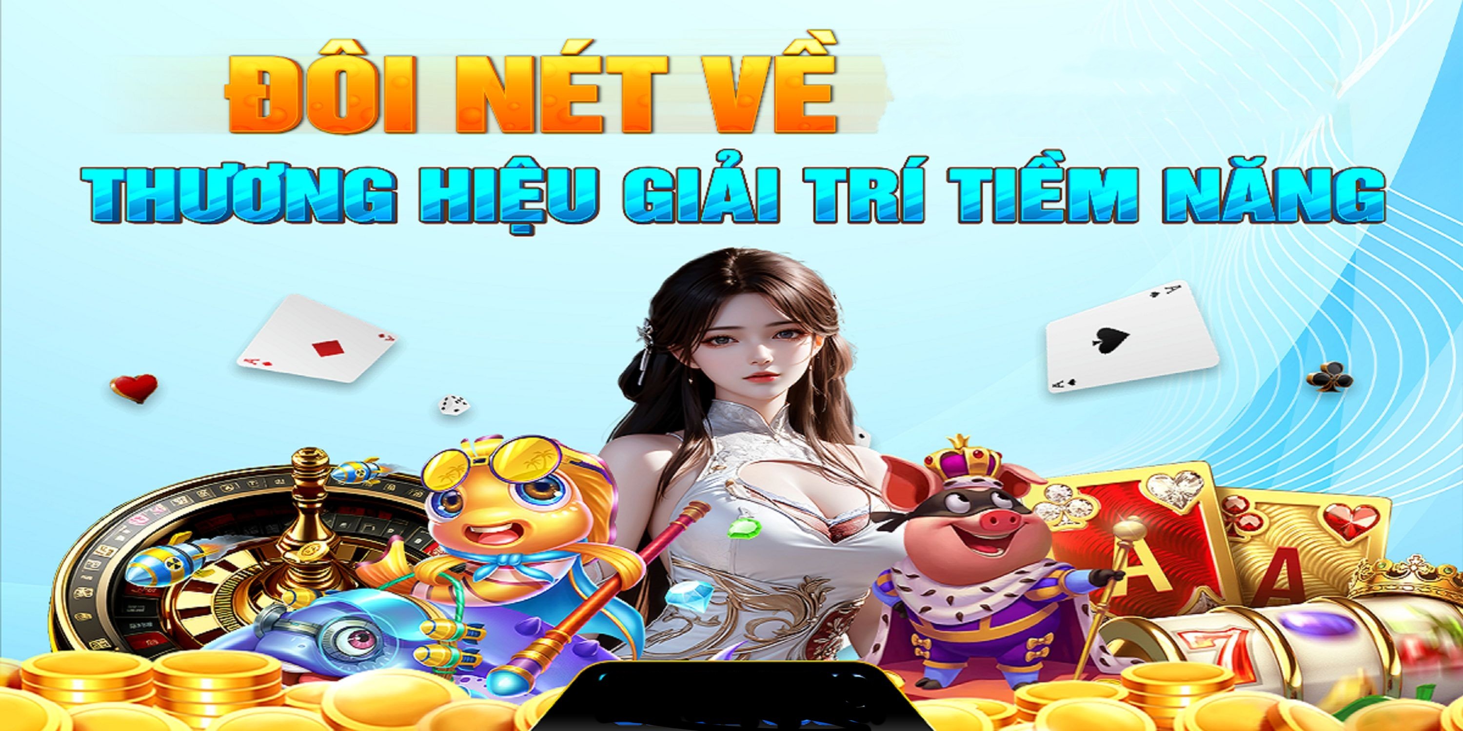 Hình ảnh quảng cáo của vb9 hiển thị nền tảng và các lợi ích