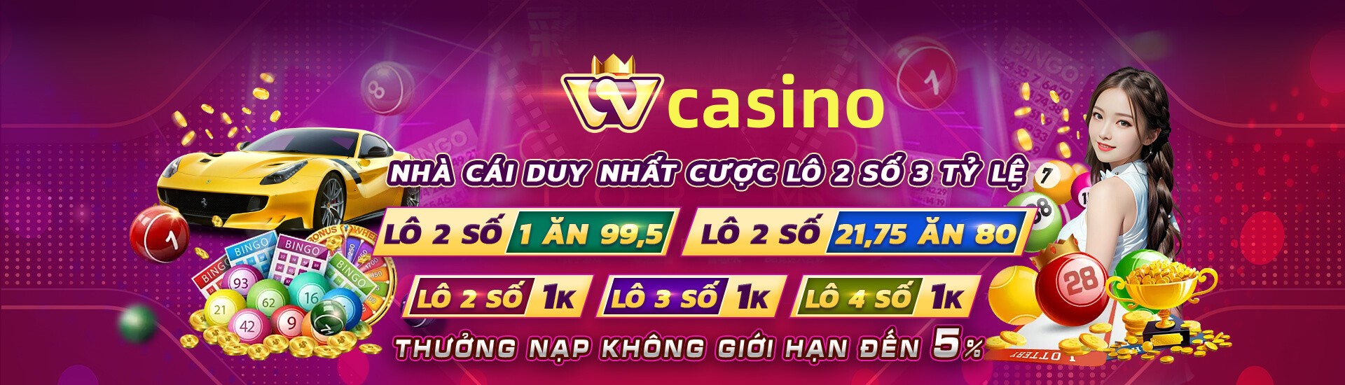 Hình ảnh quảng cáo của vb9 hiển thị nền tảng và các lợi ích